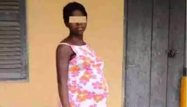Meet the Pregnant Teenage Girl Who Sleeps with 15 Men a Day for Money (Photo)